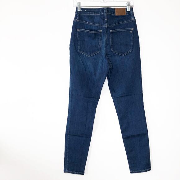 Madewell Jeans Curvy High Rise Skinny 26 Stretch Denim - Picture 2 of 5